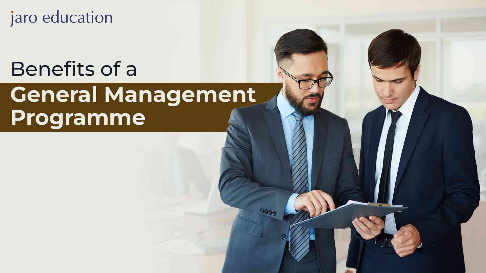 Benefits of a General Management Programme