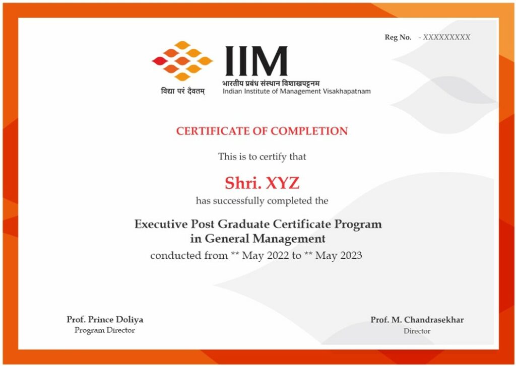 certificate-IIMV
