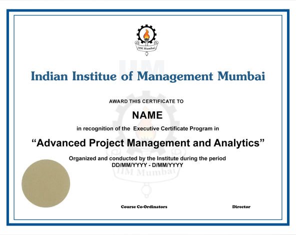 Certificate IIMM APMA