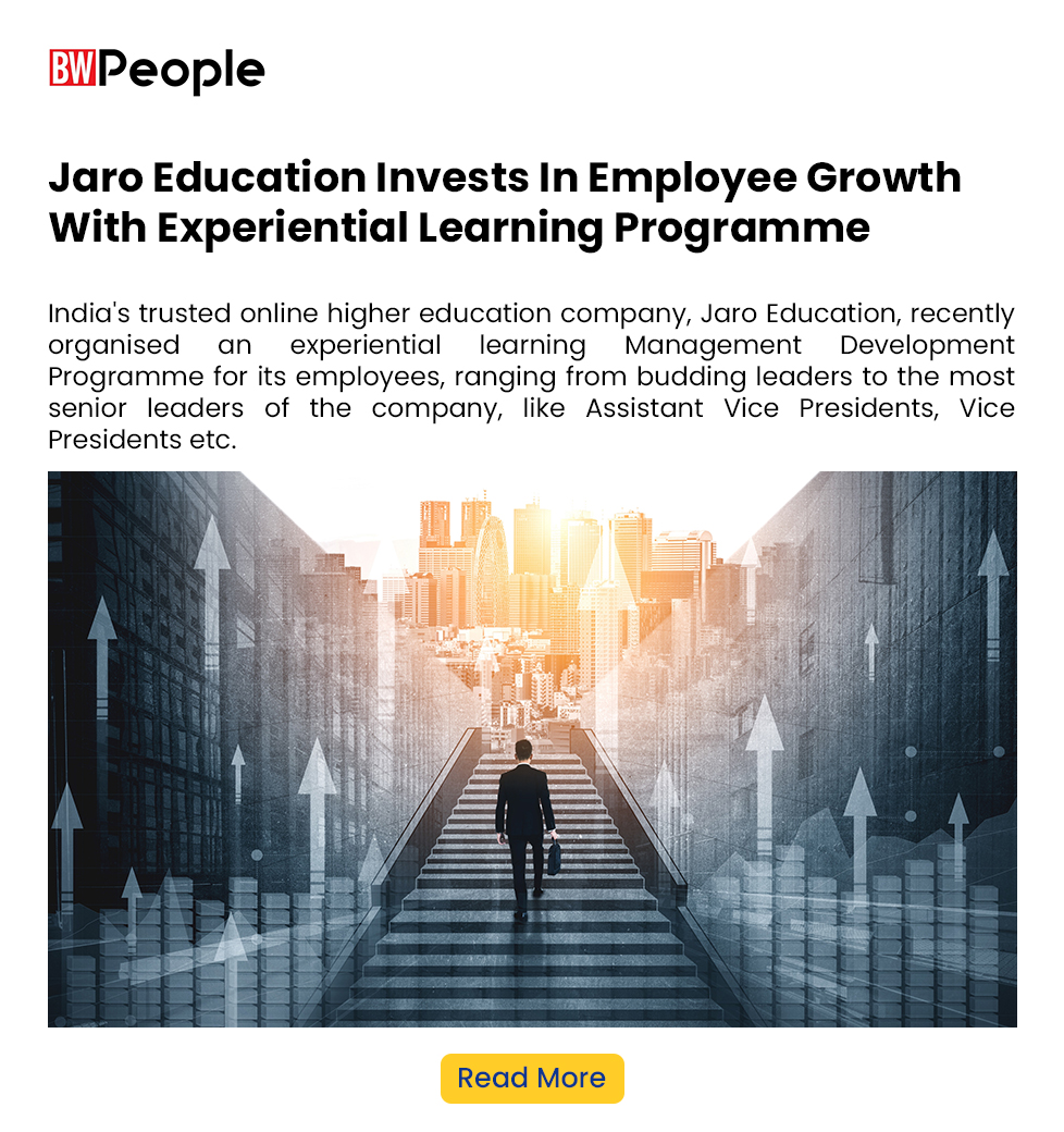 Jaro Education Invests In Employee Growth With Experiential Learning Pro...