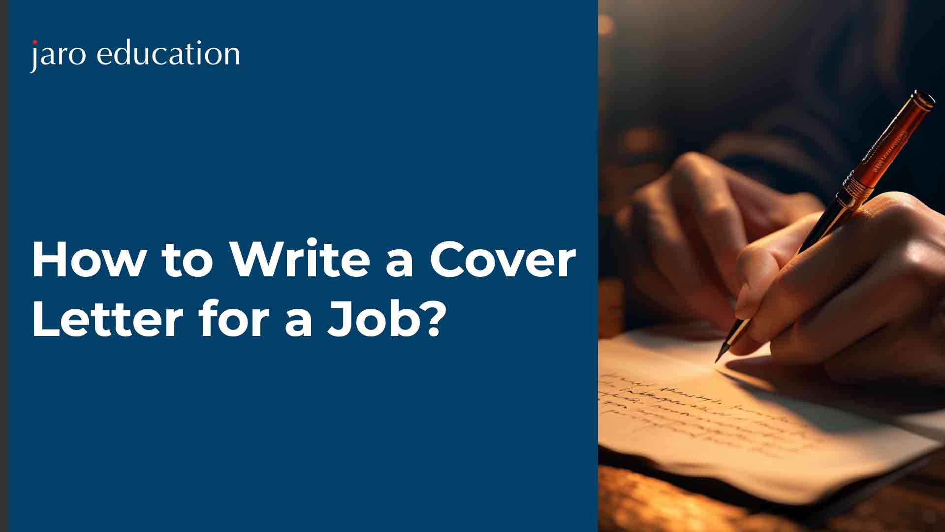 How to Write a Cover Letter for a Job